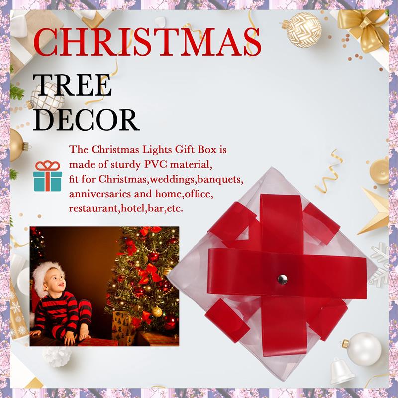Kotak Hadiah Natal Bercahaya T - Outdoor Lighting Xmas ulasan dan harga