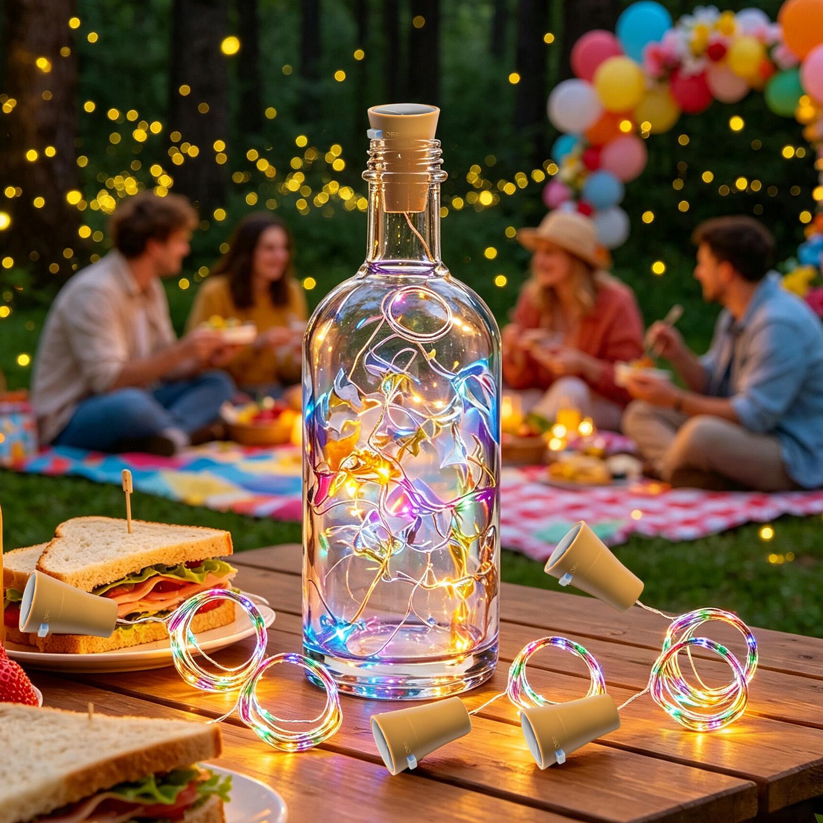 Lampu Botol Anggur Tenaga Sury - Outdoor Lighting Diy ulasan dan harga
