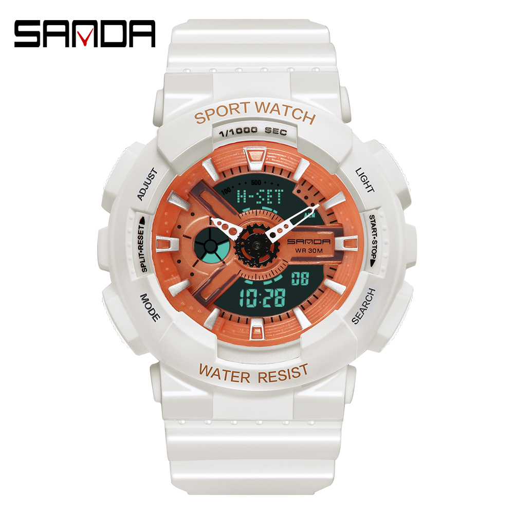 Sanda Fashion Jam Tangan Digit - Outdoor Lighting Permanent ulasan dan harga