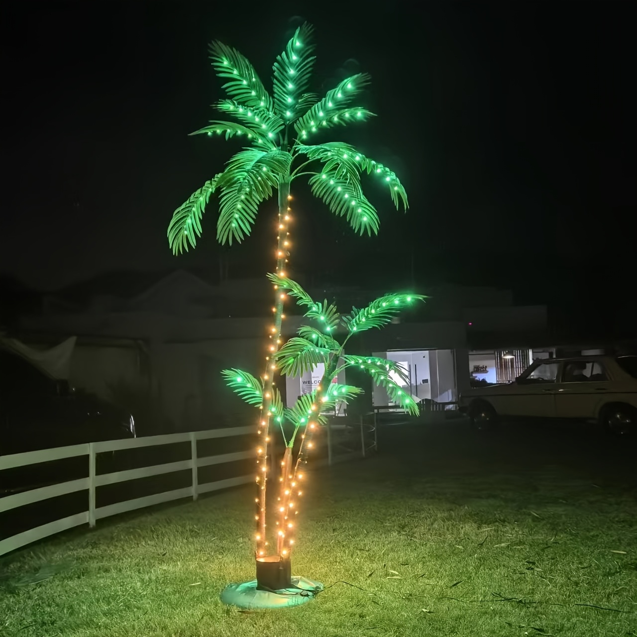 Pohon Palem Buatan Berlampu Su - Outdoor Lighting Tree ulasan dan harga