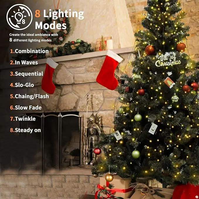 Lampu Natal LED Garland Tahun  - Outdoor Lighting Tree ulasan dan harga