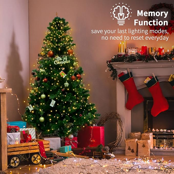 Lampu Natal LED Garland Tahun  - Outdoor Lighting Tree ulasan dan harga