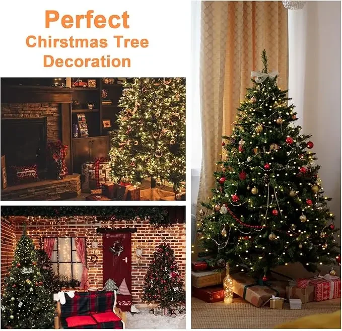 Lampu Natal LED Garland Tahun  - Outdoor Lighting Tree ulasan dan harga