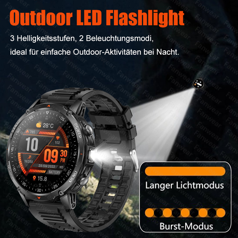 Fanwear Jam Tangan Pintar Pria - Outdoor Lighting Battery Operated ulasan dan harga