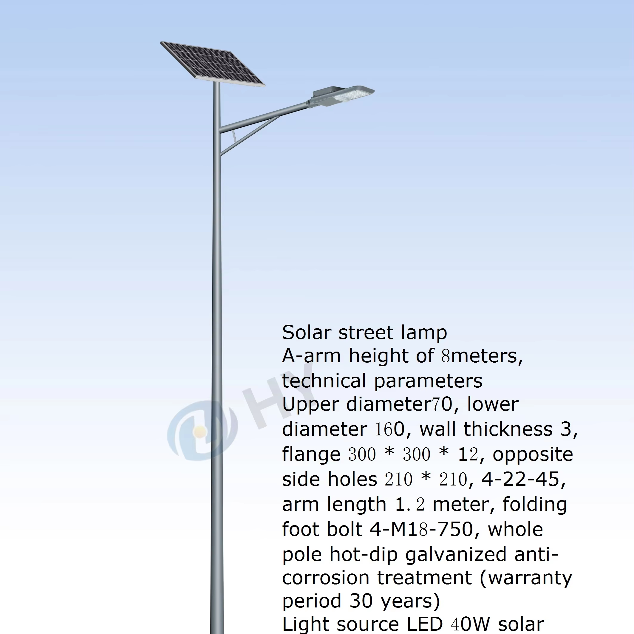 Lampu Jalan Tenaga Surya LED T - Outdoor Lighting Diy ulasan dan harga