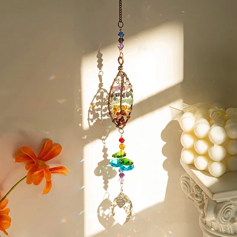 1 buah liontin kaca kristal po - Outdoor Lighting Tree ulasan dan harga