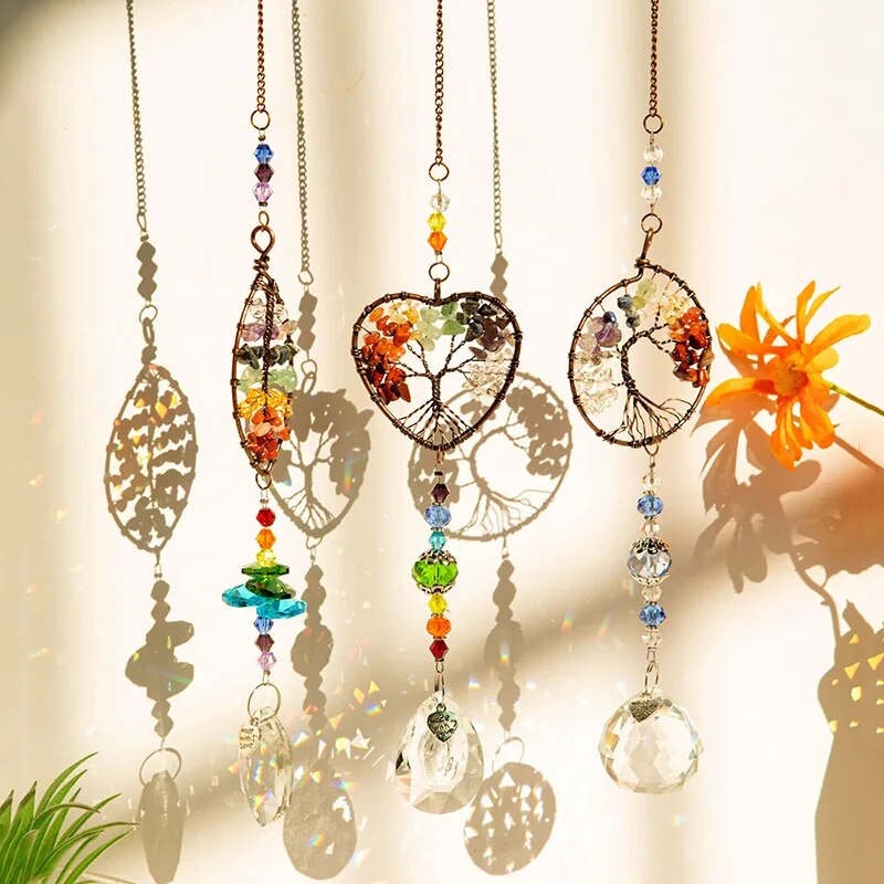 1 buah liontin kaca kristal po - Outdoor Lighting Tree ulasan dan harga