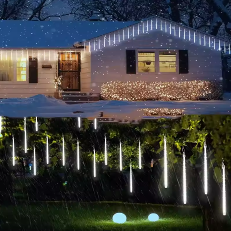 Dekorasi Pohon Natal 8 Tabung  - Outdoor Lighting Xmas ulasan dan harga
