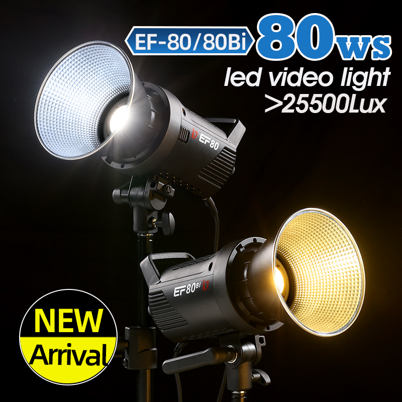JINBEI EF-80Bi Kit Lampu Video - Outdoor Lighting Video ulasan dan harga