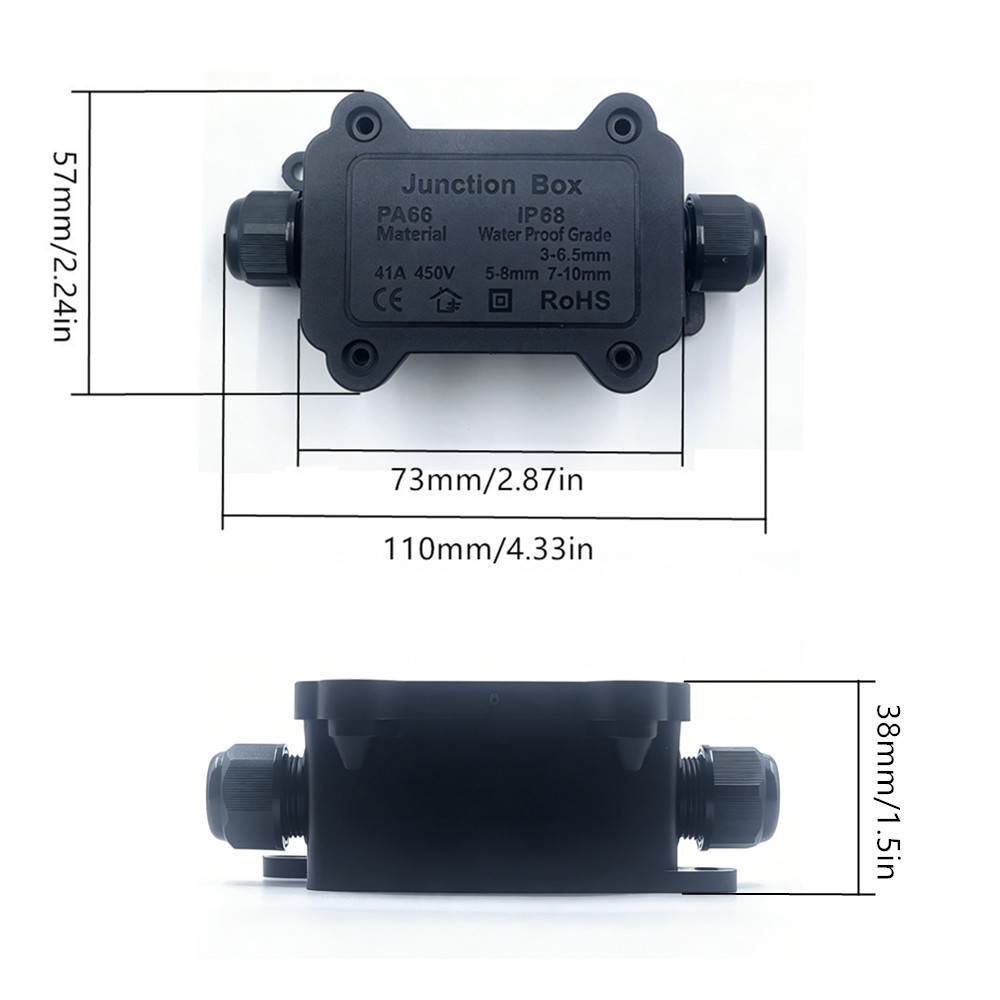 Kotak Sambungan Tahan Air IP68 - Outdoor Lighting Junction ulasan dan harga