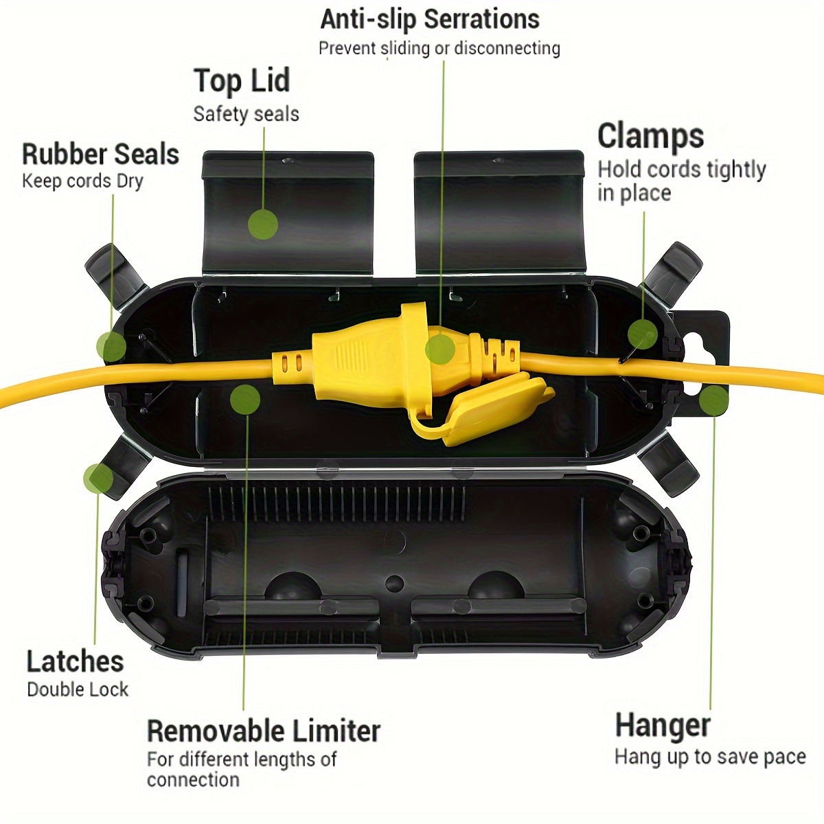 Penutup Pengaman Kabel Ekstens - Outdoor Lighting Junction ulasan dan harga