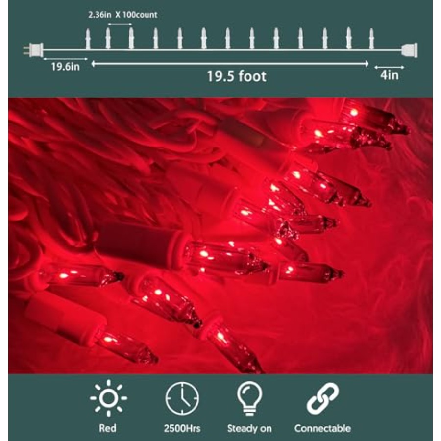 Lampu Natal 100 Lampu dengan K - Outdoor Lighting Tree ulasan dan harga