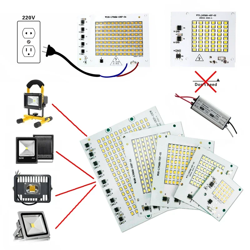 10 buah/Lot 10W 20W 30W 50W 10 - Outdoor Lighting Diy ulasan dan harga