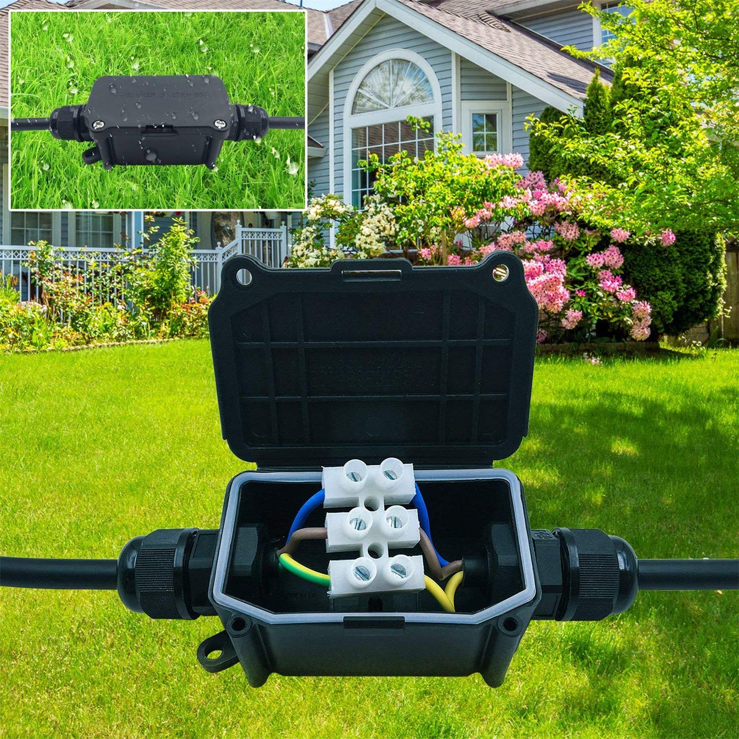 Kotak Sambungan Kabel Listrik  - Outdoor Lighting Junction ulasan dan harga