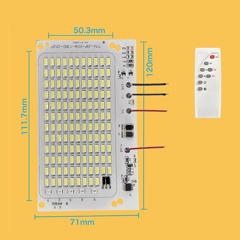 1 Buah 10W-600W LED Energi Sur - Outdoor Lighting Wire ulasan dan harga