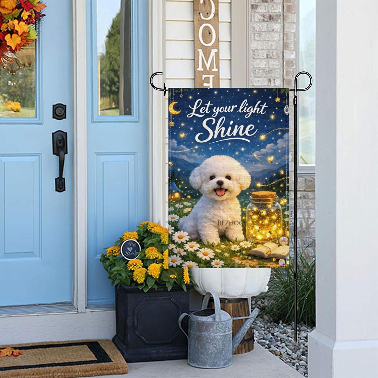 Bendera Taman Bichon Frise Luc - Outdoor Lighting For Your Yard ulasan dan harga
