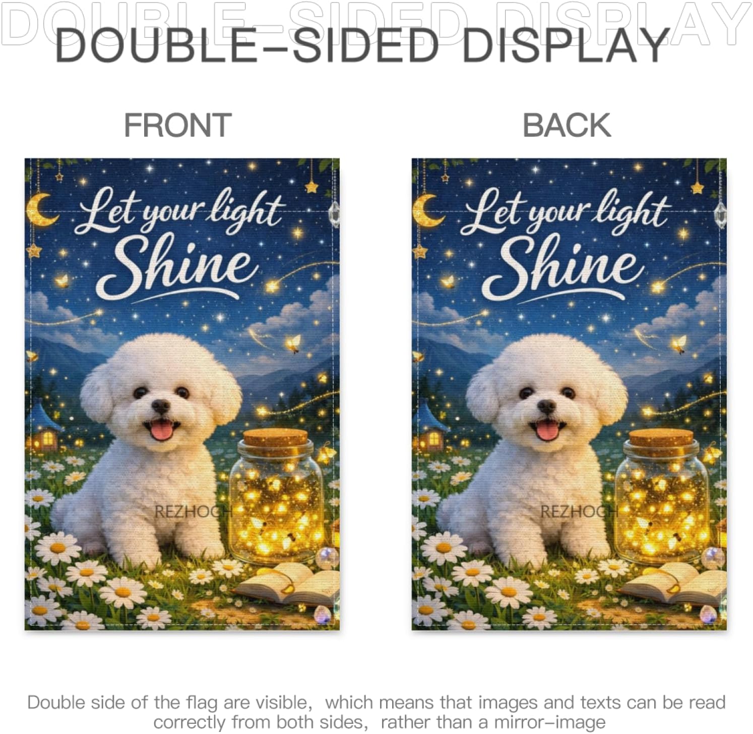 Bendera Taman Bichon Frise Luc - Outdoor Lighting For Your Yard ulasan dan harga