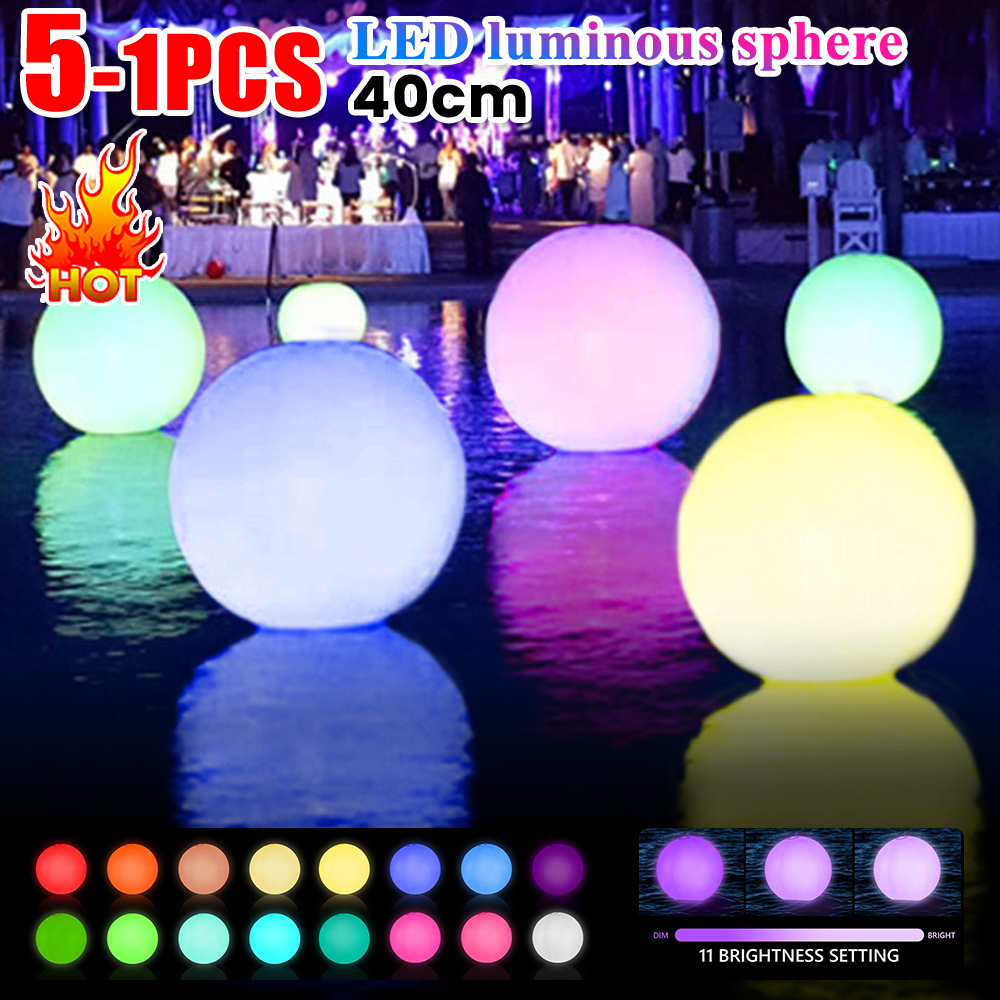 Lampu Bola Pantai Bercahaya 16 - Outdoor Lighting Around Pool ulasan dan harga