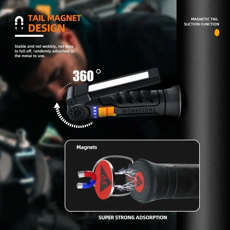 Lampu Pencari COB LED Portabel - Outdoor Lighting Hooks ulasan dan harga