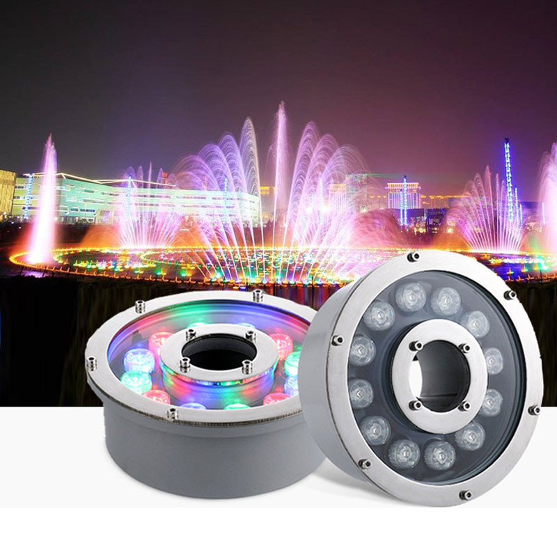 Lampu Air Mancur LED RGB 12V 2 - Outdoor Lighting Around Pool ulasan dan harga