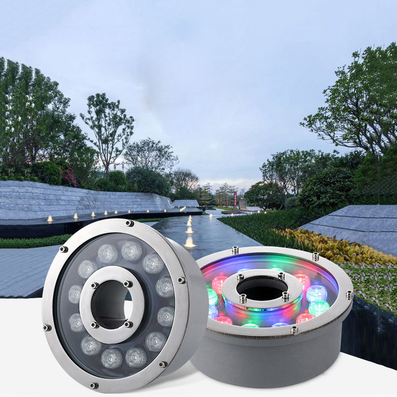 Lampu Air Mancur LED RGB 12V 2 - Outdoor Lighting Around Pool ulasan dan harga