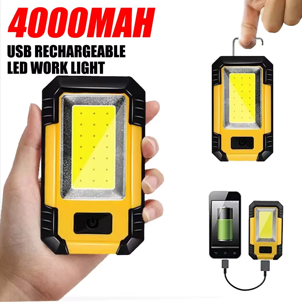 Lampu Kerja Portabel 4000mAh I - Outdoor Lighting Hooks ulasan dan harga