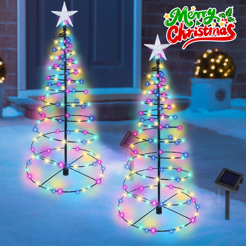 Lampu LED Pohon Natal Tenaga S - Outdoor Lighting Tree ulasan dan harga