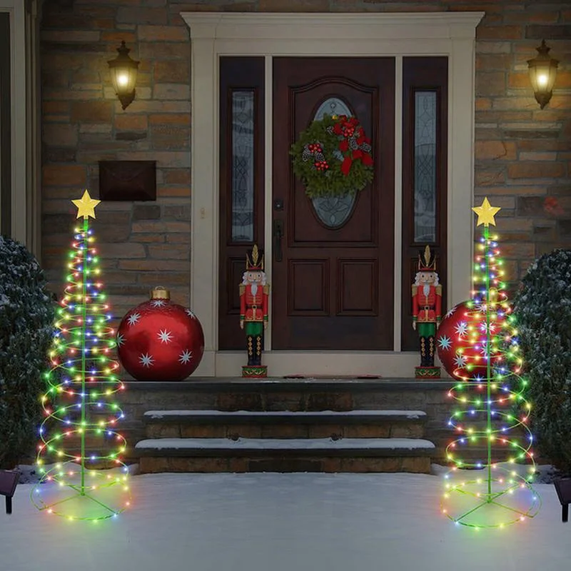Lampu LED Pohon Natal Tenaga S - Outdoor Lighting Tree ulasan dan harga