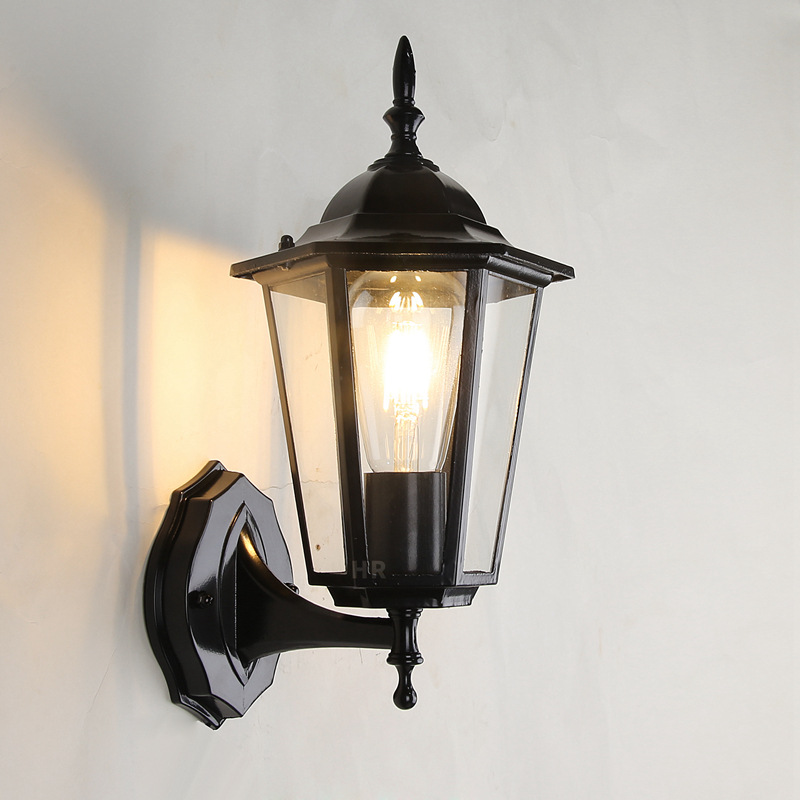 Gaya Eropa Retro Led Lampu Din - Outdoor Lighting On House ulasan dan harga