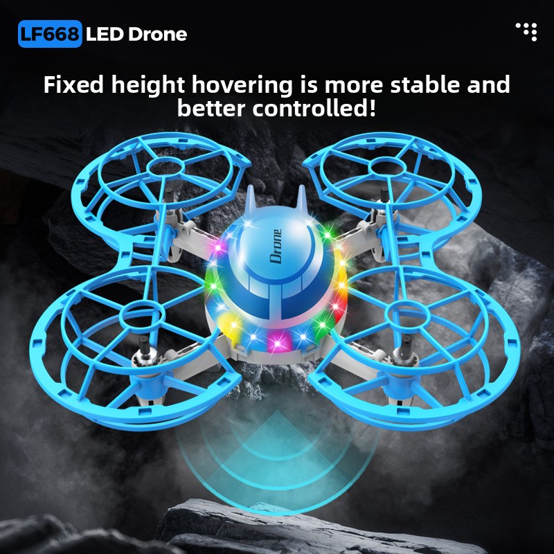 Drone RC Mini dengan Lampu LED - Outdoor Lighting Battery Operated ulasan dan harga
