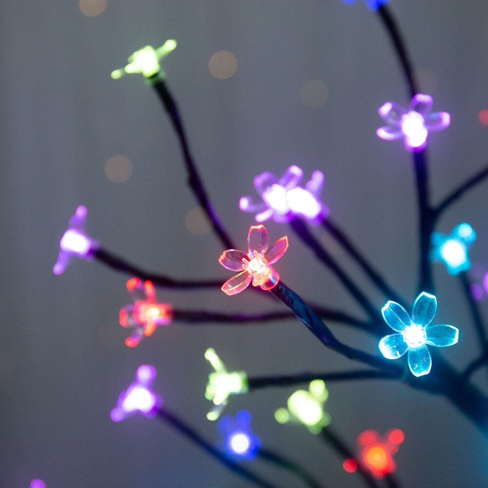 1/2 Buah 20LED Lampu Cabang Po - Outdoor Lighting Tree ulasan dan harga