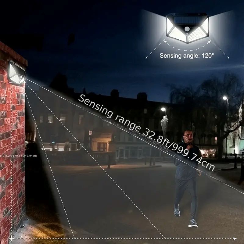 Lampu Taman Tenaga Surya 100LE - Outdoor Lighting Decoration ulasan dan harga