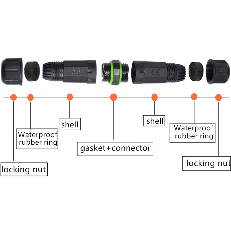 Konektor Kabel Tahan Air M16 I - Outdoor Lighting Junction ulasan dan harga