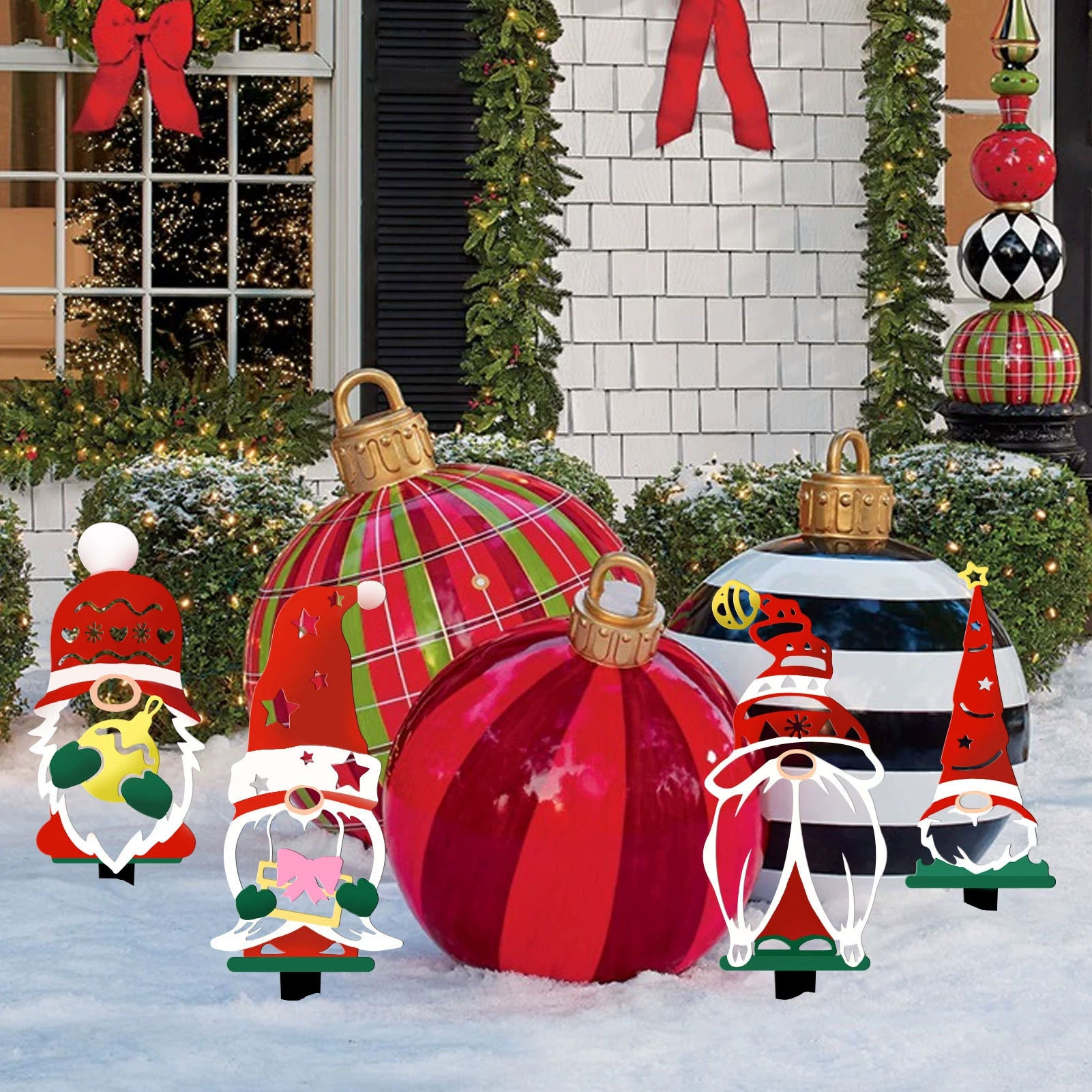 Bola Natal Tiup Dekorasi Luar  - Outdoor Lighting Tree ulasan dan harga