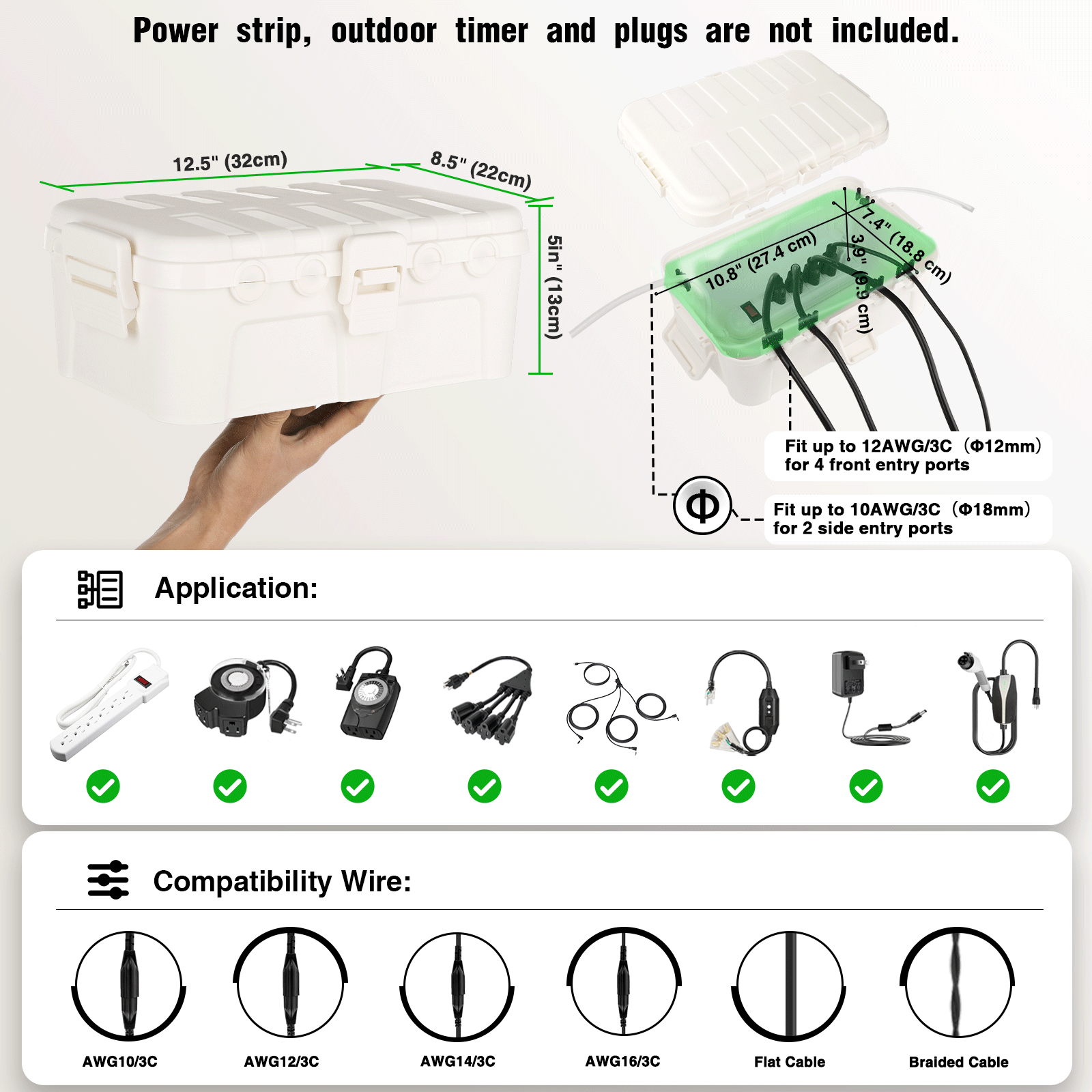 Kotak Listrik Tahan Air Luar R - Outdoor Lighting Junction ulasan dan harga