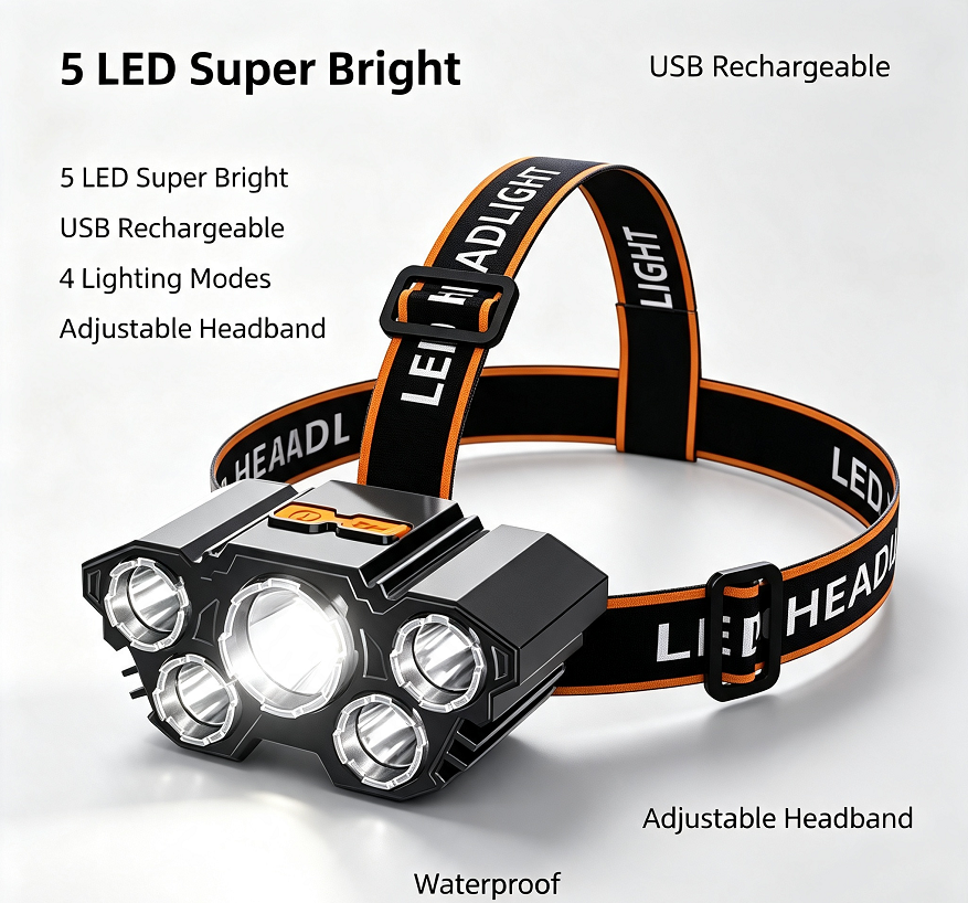 HTMCK Lampu Pancing LED Lima K - Outdoor Lighting Permanent ulasan dan harga