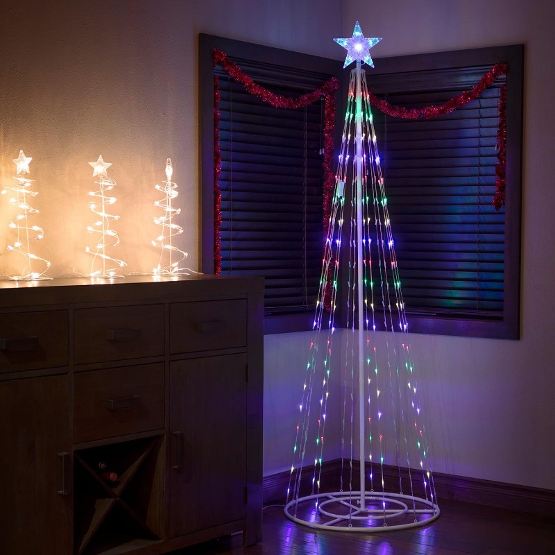 LED pohon Natal, lampu dekoras - Outdoor Lighting Tree ulasan dan harga