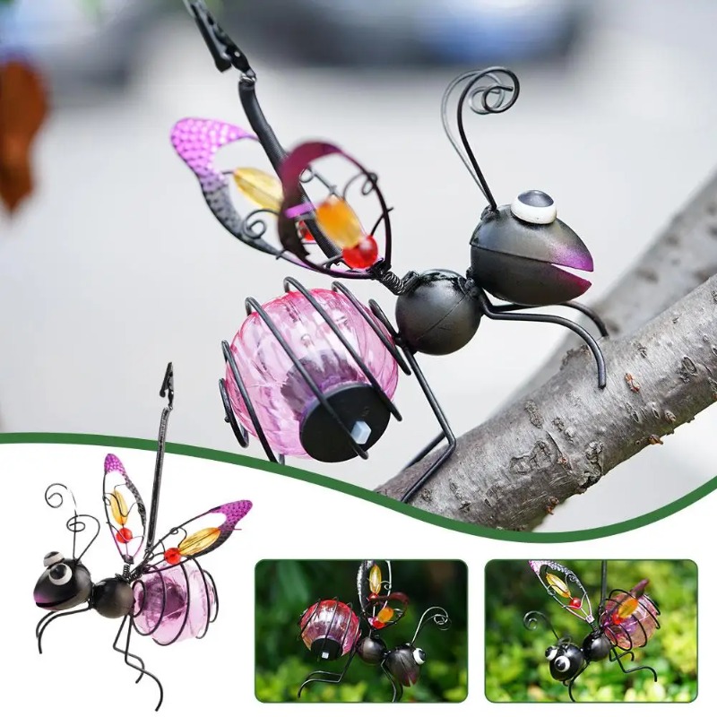Patung Serangga Besi Tenaga Su - Outdoor Lighting Tree ulasan dan harga