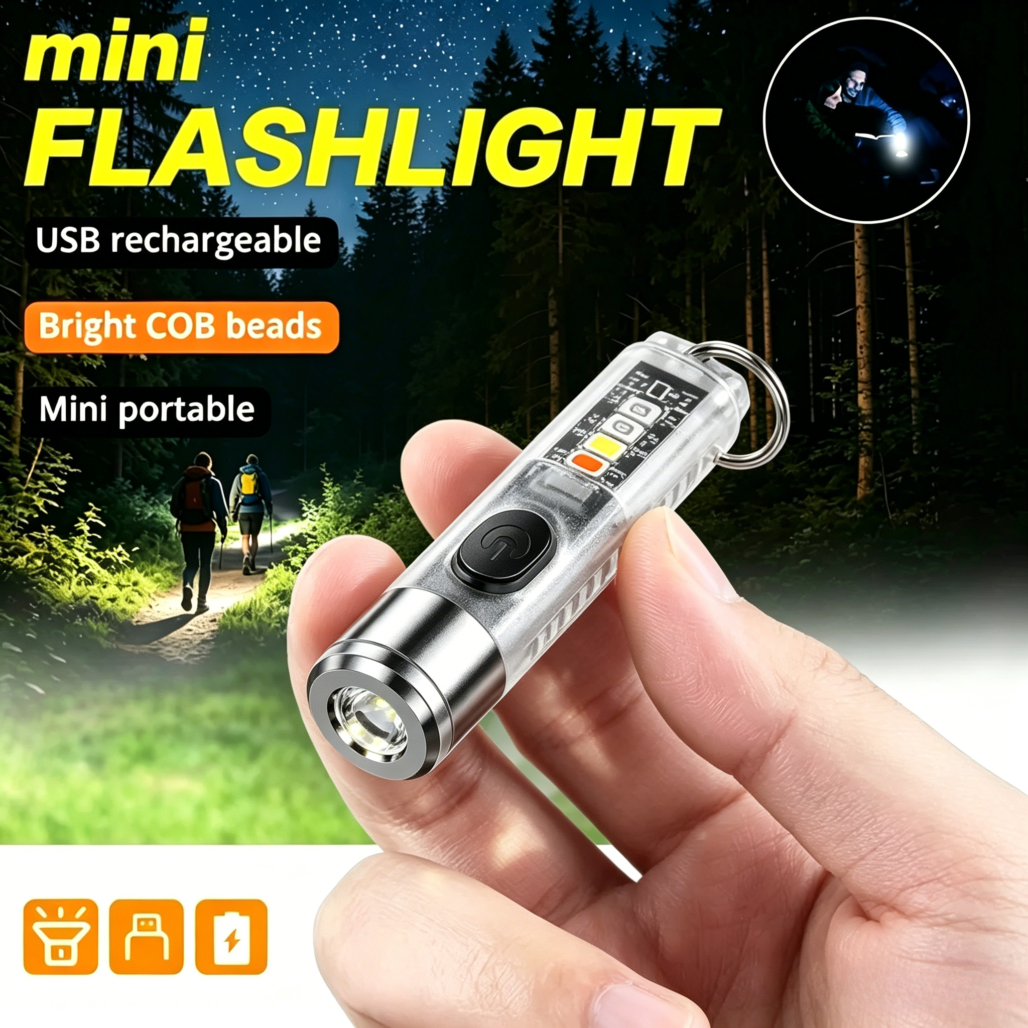 Senter Gantungan Kunci Mini US - Outdoor Lighting Replacement Bulbs ulasan dan harga