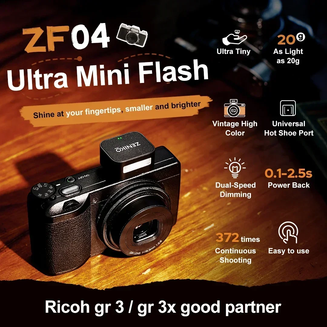 ZENIKO ZF04/ZF08 Kamera Mini F - Outdoor Lighting Video ulasan dan harga