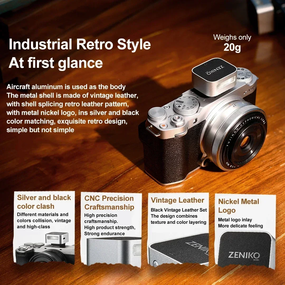 ZENIKO ZF04/ZF08 Kamera Mini F - Outdoor Lighting Video ulasan dan harga
