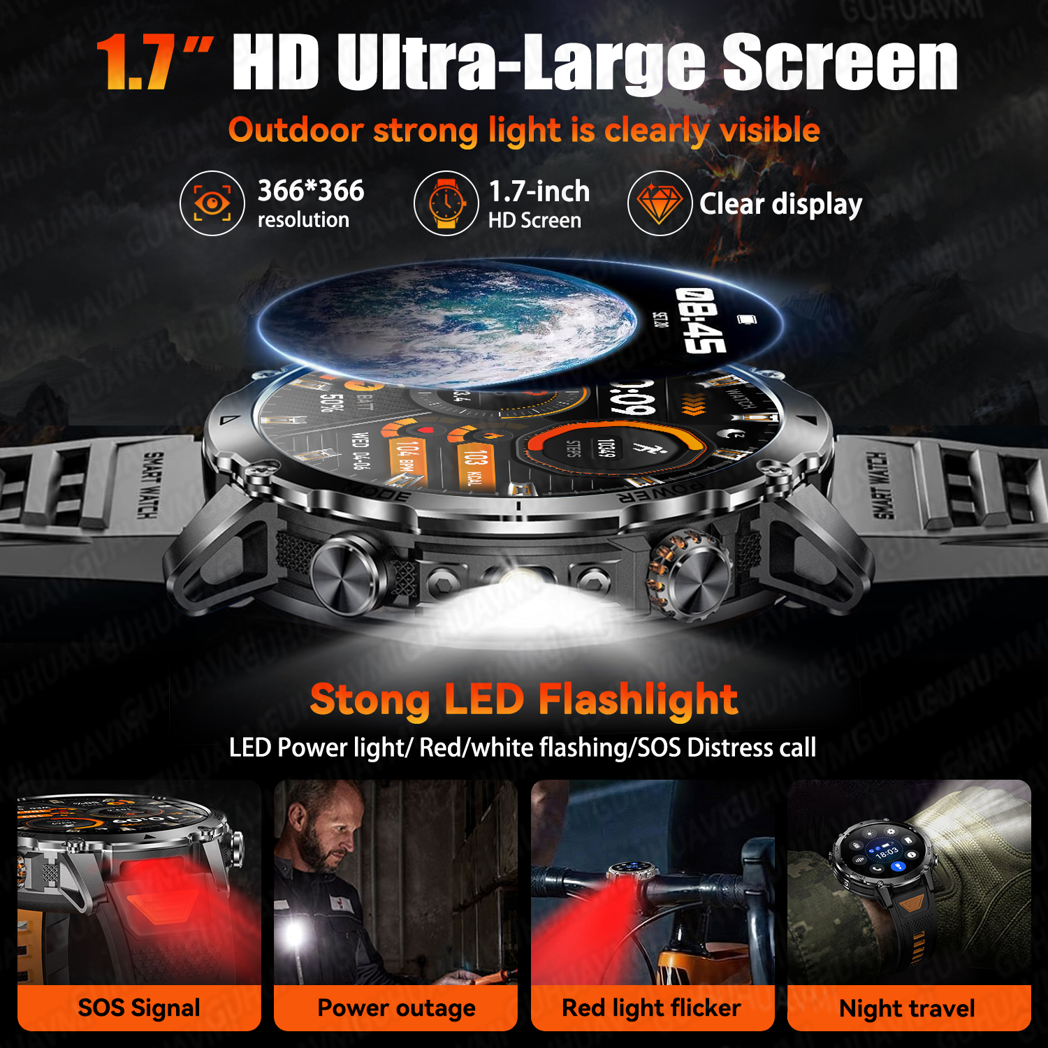 Jam Tangan Pintar Pria Baterai - Outdoor Lighting Battery Operated ulasan dan harga