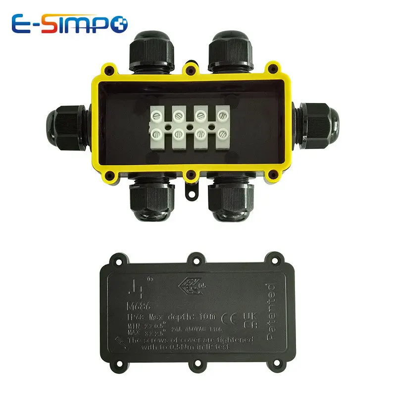 6Way 1IN5Out IP68 Kotak Sambun - Outdoor Lighting Junction ulasan dan harga