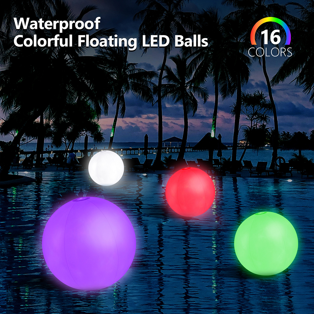 Bola Pantai Kolam Renang Tiup  - Outdoor Lighting Around Pool ulasan dan harga