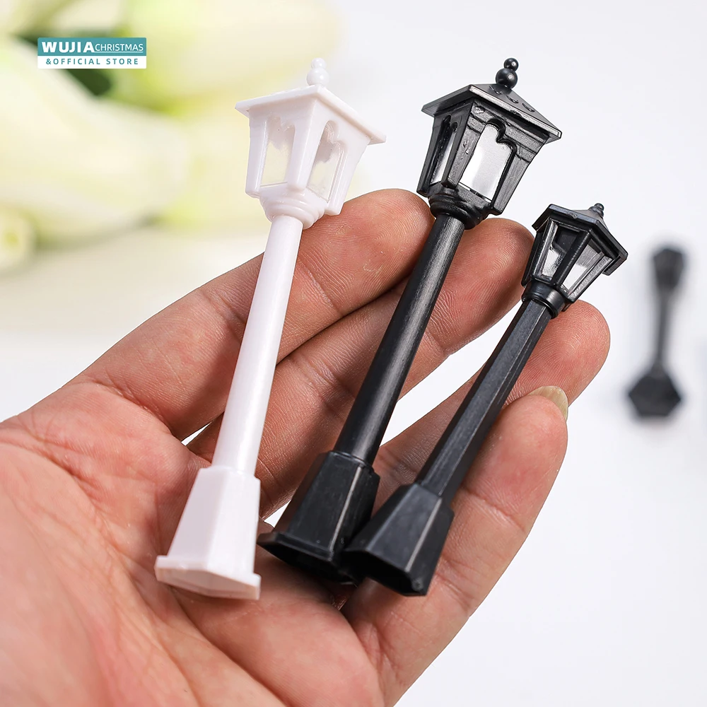Miniatur lampu jalan, 6/12 bua - Outdoor Lighting Xmas ulasan dan harga