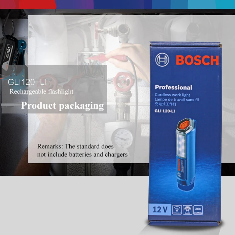 Lampu Isi Ulang Bosch GLI 120- - Outdoor Lighting Diy ulasan dan harga