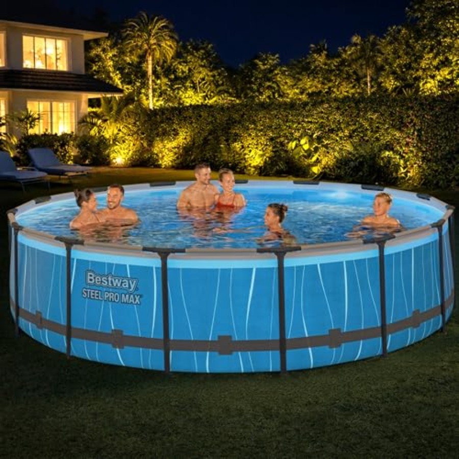 Kolam Renang di Atas Tanah 15' - Outdoor Lighting Around Pool ulasan dan harga
