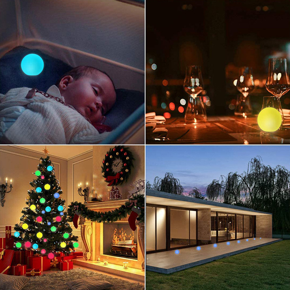 Lampu Malam Bola LED Bercahaya - Outdoor Lighting Around Pool ulasan dan harga
