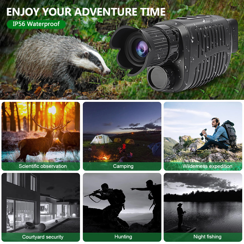 Monokular kamera inframerah 10 - Outdoor Lighting Video ulasan dan harga