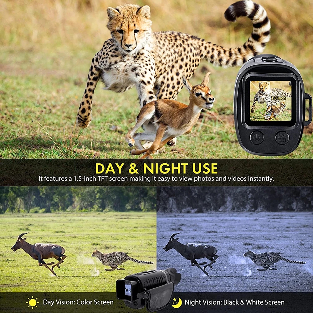 Monokular kamera inframerah 10 - Outdoor Lighting Video ulasan dan harga